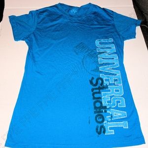 Turquoise Short Sleeve T-Shirt XL Universal Studios